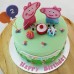 Peppa Pig and Presents Cake (D, V)